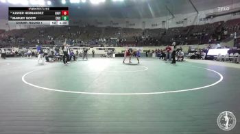 B5A-285 lbs Champ. Round 1 - Xavier Hernandez, Grove vs Marley Scott, Chickasha/Verden