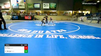 106 lbs 3rd Place - Madison Roe, Bearcat Takedown Club vs Zaina Borge, Rare Breed Academy