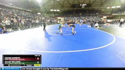 87 lbs Champ. Round 2 - Jacob Gambito, Scrap Yard Garage Wrestling vs Kyler Williams, Port Angeles Wrestling Club