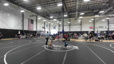 61 lbs Quarterfinal - Forest Wagner, Wyoming Underground vs Maverick Smith, Team Aggression