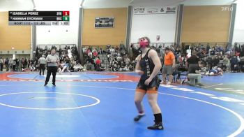 126 lbs Quarterfinal - Caitlin Castoldi, Woburn vs Alexus Bestman, Mt. Pleasant