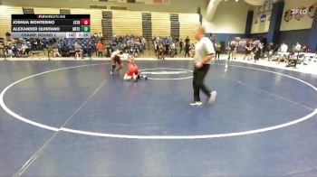 165 lbs Champ. Round 2 - Joshua Montesino, East Stroudsburg vs Alexander Quintano, Noke Wrestling RTC