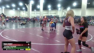 145 lbs Round 1 (8 Team) - Miah Kenny, Nebraska Wonder Women (A Team) vs Jasmine Toomer, MIAMI ALLSTARS