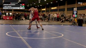 197 lbs Rd Of 32 - Spencer Mooberry, Northern Illinois vs Joey Novak, Wyoming