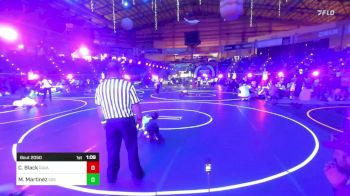 49 lbs Rr Rnd 4 - Colten Black, Ravage WC vs Mialani Martinez, 505 Wc