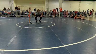 56-58 lbs Round 2 - Wyatt Spencer, North Carolina vs Adah Tweed, North Carolina