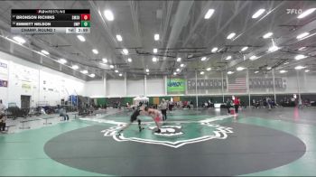 141 lbs Champ. Round 1 - Bronson Richins, Southwest Minnesota State vs Emmett Nelson, UW-Parkside