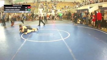 167 lbs 5th Place Match - Kolton-Michael Cox, LHS vs Aiden Jones-Dewey, Logan