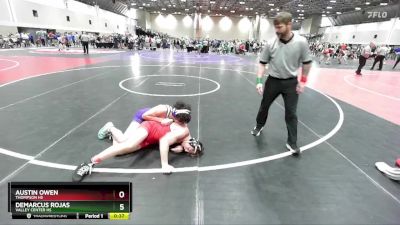 132C Cons. Round 2 - Austin Owen, Thompson HS vs Demarcus Rojas, Valley Center HS