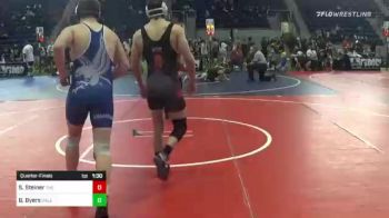 182 lbs Quarterfinal - Brook Byers, Salem Elite vs Spencer Steiner, The Club