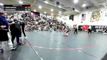 144 lbs Champ. Round 2 - Lucas Mojica, Rosemead vs Aiden Aguilar, Lutheran/Orange