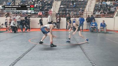 95_B lbs Consolation - Stephen Arnold Jr., Wyoming Area vs Lincoln Wynn, Line Mountain