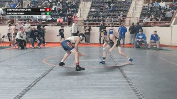 95_B lbs Consolation - Stephen Arnold Jr., Wyoming Area vs Lincoln Wynn, Line Mountain
