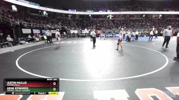 II-118 lbs Champ. Round 2 - Gene Edwards, Central Valley Academy vs Justin Mullis, Hudson Falls