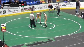 157 lbs Consolation - Ty Blasko, Derry Area vs Blake Fry, Montoursville