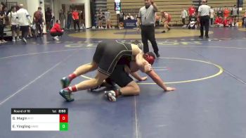 197 lbs Round Of 16 - Geoff Magin, Pittsburgh Unattached vs Ethan Yingling, Unrostered-Slippery Rock University