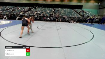 138 lbs Consolation - Laylla Liles, Allen vs Tatum Dain, Rio Rancho