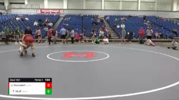 135 lbs Cons. Round 2 - Trenton Wulf, Whitmer High School vs Jeffrey Huyvaert, Midwest RTC
