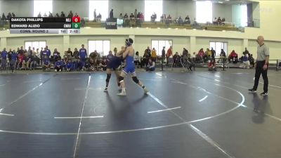 125 lbs Cons. Round 3 - Dakota Phillips, Mount St. Joseph vs Edward Alizio, Case Western Reserve