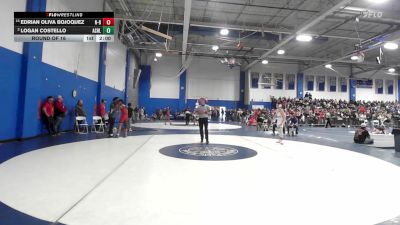 106 lbs Round Of 16 - Edrian Oliva Bojoquez, New Bedford vs Logan Costello, Ashland