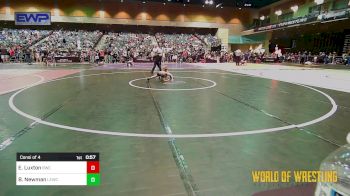 55 lbs Consi Of 4 - Everett Luxton, Bartlesville Wrestling Club vs Bentley Newman, Legacy Elite Wrestling Club