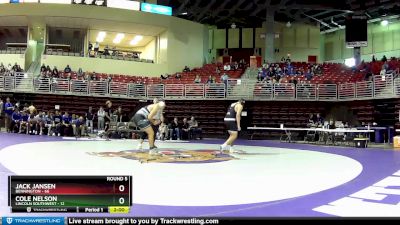 215 lbs Round 5 (6 Team) - Cole Nelson, Lincoln Southwest vs Jack Jansen, Bennington