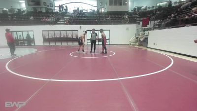 195 lbs Quarterfinal - Brayden Bruner, Hilldale vs Connor Holluby, Henryetta HS