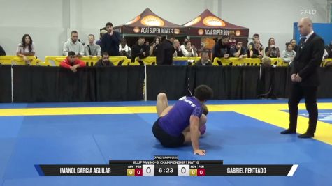 Gabriel Penteado vs Imanol Garcia Aguilar 2026 Pan IBJJF Jiu-Jitsu No-Gi Championship