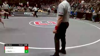 126-2A Cons. Semi - Dillion Buford, Crowley County vs Levi Martin, Mancos