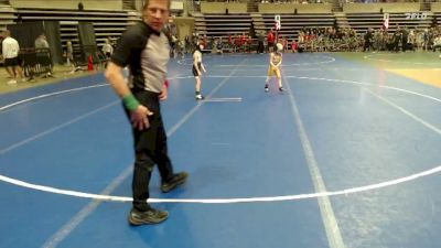 50 lbs Quarterfinals (8 Team) - Tate Udermann, Holdingford vs Beckett Buysse, Minneota