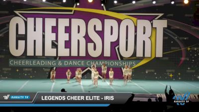 Legends Cheer Elite - Iris [2022 L1 Mini - D2 - A] 2022 CHEERSPORT National Cheerleading Championship