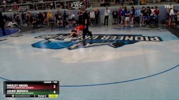 150 lbs Cons. Semi - Asher Bernick, Interior Grappling Academy vs Wesley Niegel, Interior Grappling Academy