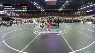 86 lbs Round 5 - Caleb Olmo, Attack vs Dino Carrazana, Doral Academy
