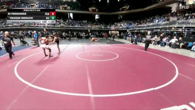 6A 138 lbs Champ. Round 1 - Keagan Sieracki, Southlake Carroll vs RJ Fernandez, Pharr-San Juan-Alamo