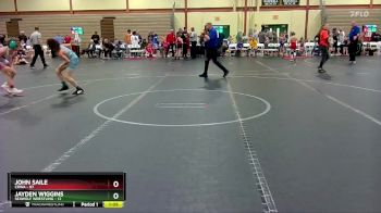 88-92 lbs Cons. Semi - Jayden Wiggins, Seawolf Wrestling vs John Saile, CRWA