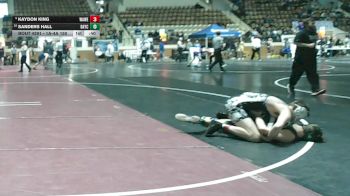 1A-4A 150 Cons. Round 4 - Kaydon King, Walter Wellborn vs Sanders Hall, Bayshore Christian School