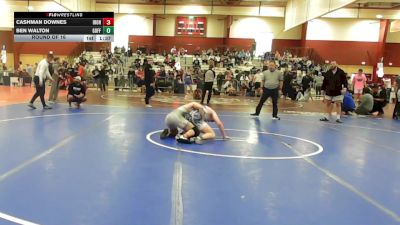 144 lbs Round Of 16 - Cashman Downes, Iron Faith Wrestling vs Ben Walton, Goffstown High School