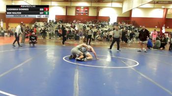 144 lbs Round Of 16 - Cashman Downes, Iron Faith Wrestling vs Ben Walton, Goffstown High School