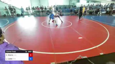 132 kg Quarterfinal - Cameron Moore, Arvada vs Logan Lopez, Grindhouse