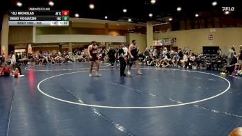 285 lbs 1st Place Match - Eli Nicholas, Arkansas Regional Training Cen vs Demo Vogiatzis, Elevation Wrestling Club