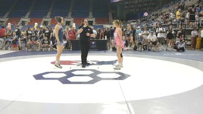 125 lbs Cons. Quarters - Cameron Leng, Ohio vs Lucy Clarno, Texas