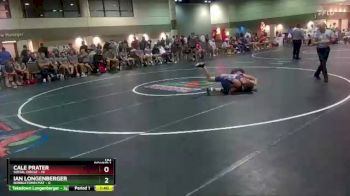 132 lbs Round 1 (16 Team) - Cale Prater, Social Circle vs Ian Longenberger, Bubbletown Mat