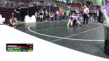 120 lbs Cons. Round 2 - Jaxson Kuta, Broken Bow Wrestling Club vs Hector Carbajal, GI Grapplers