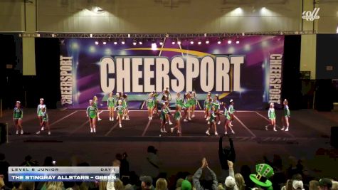 The Stingray Allstars - Marietta - Green [2025 L6 Junior Day 1] 2025 CHEERSPORT Cartersville Classic