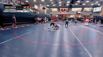 165 lbs Champ. Round 1 - Brody Curliss, Blanchard vs Zach Womach, Austin Vandegrift