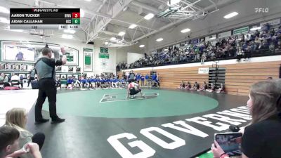 138 lbs Placement Matches (8 Team) - Aidan Callahan, Rapid City Stevens vs Aaron Tucker, Brandon Valley