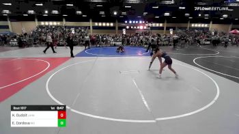 101 lbs Round Of 32 - Kayce Dudoit, Lahaina WC vs Elena Cordova, Rio Rancho HS