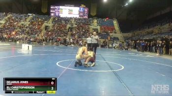170 lbs Champ. Round 1 - Eli Christopherson, Fargo Davies vs DeJarius Jones, Minot