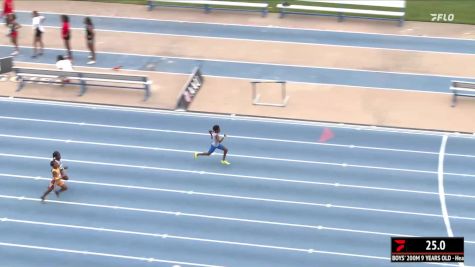 Youth Boys' 200m, Finals 4 - Age 9