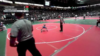 40 lbs Semifinal - Kage Tallent, JRF3 vs Matthew Taylor, NA